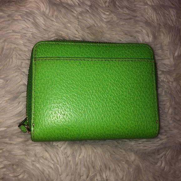 Kate Spade green mini wallet - Picture 2 of 5